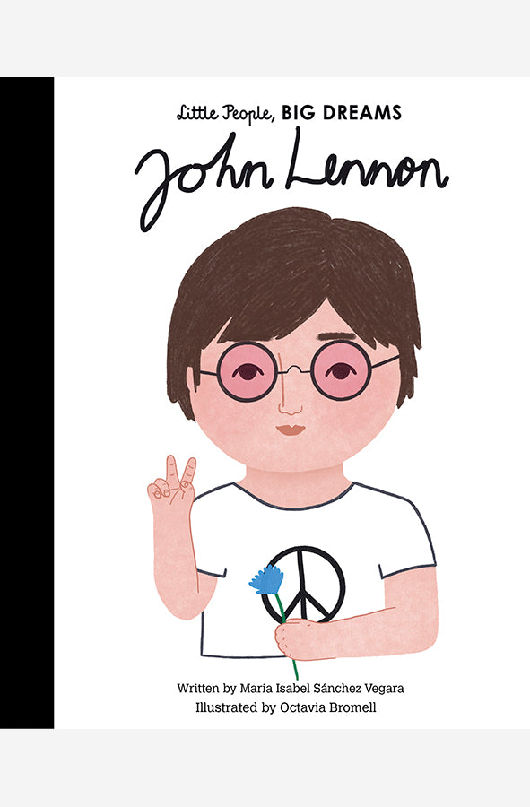 Book cover of Little People Big Dreams: John Lennon by Maria Isabel Sanchez Vegara at Wild and the Sage, Galle, Sri Lanka