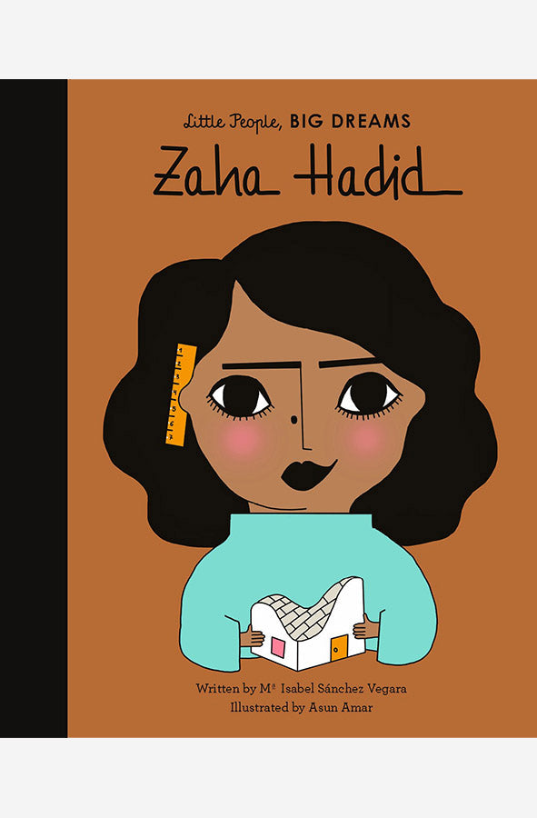 Book cover of Little People Big Dreams: Zaha Hadid by Maria Isabel Sanchez Vegara at Wild and the Sage, Galle, Sri Lanka
