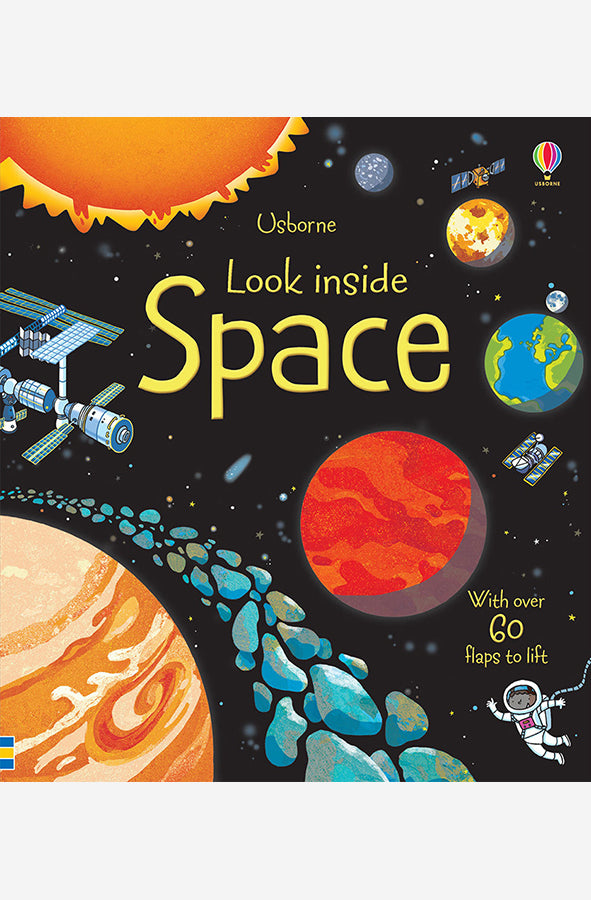 Book cover of Look Inside Space by Rob Lloyd Jones at Wild and the Sage, Galle, Sri Lanka