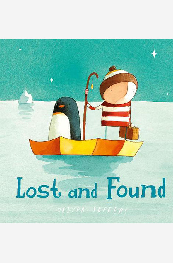 Book cover of Lost and Found by Oliver Jeffers at Wild and the Sage, Galle, Sri Lanka