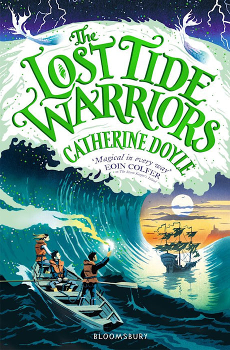 Book cover of Lost Tide Warriors by Catherine Doyle at Wild and the Sage, Galle, Sri Lanka