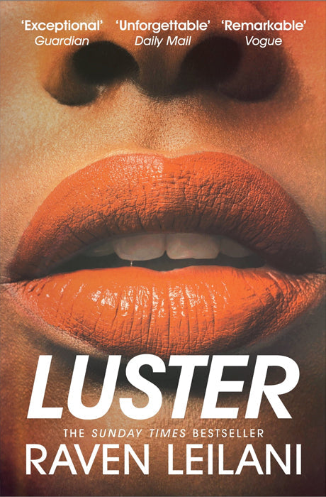 Book cover of Luster by Raven Leilani at Wild and the Sage, Galle, Sri Lanka