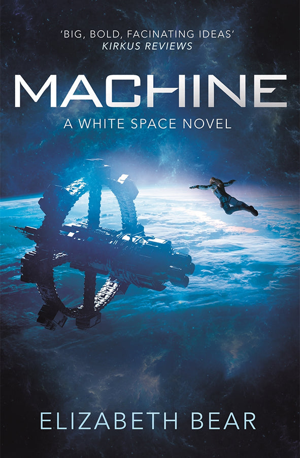 Book cover of Machine : A White Space Novel by Elizabeth Bear at Wild and the Sage, Galle, Sri Lanka