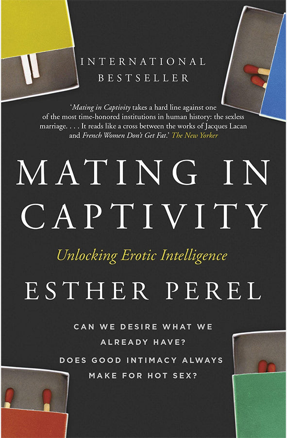 Book cover of Mating In Captivity by Esther Perel at Wild and the Sage, Galle, Sri Lanka