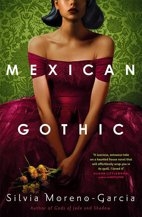 Book cover of Mexican Gothic by S Moreno-Garcia at Wild and the Sage, Galle, Sri Lanka