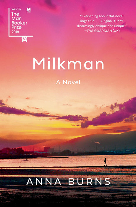 Book cover of Milkman by Anna Burns at Wild and the Sage, Galle, Sri Lanka