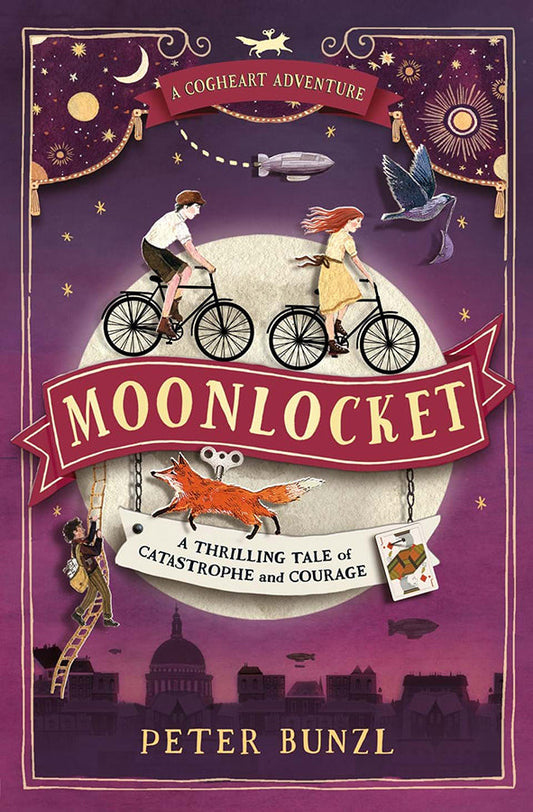 Book cover of Moonlocket by Peter Bunzl at Wild and the Sage, Galle, Sri Lanka