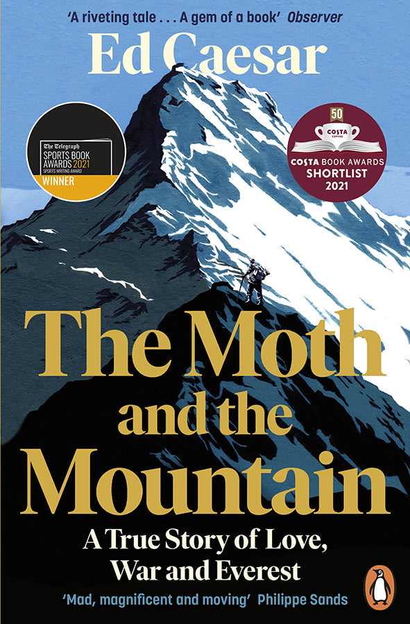 Book cover of Moth and the Mountain by EdCaesar at Wild and the Sage, Galle, Sri Lanka