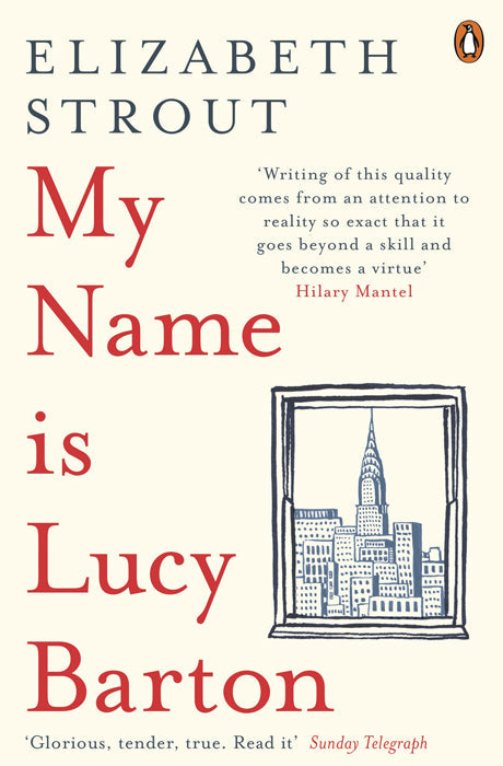 Book cover of My Name is Lucy Barton by Elizabeth Strout at Wild and the Sage, Galle, Sri Lanka