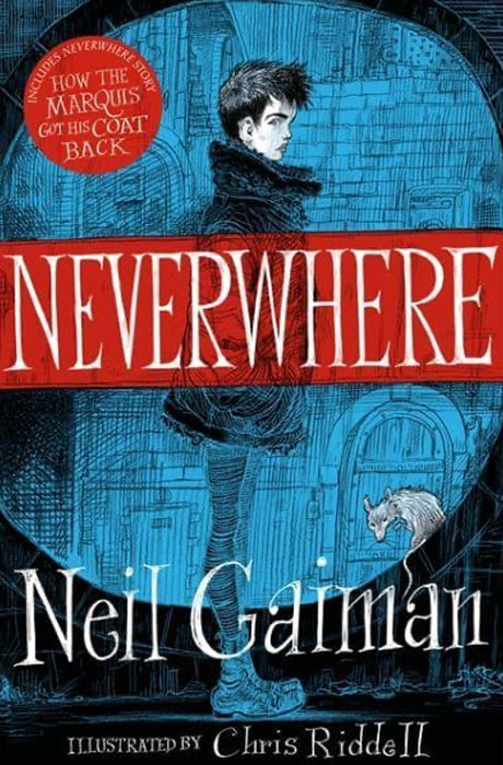 Book cover of Neverwhere by Neil Gaiman at Wild and the Sage, Galle, Sri Lanka