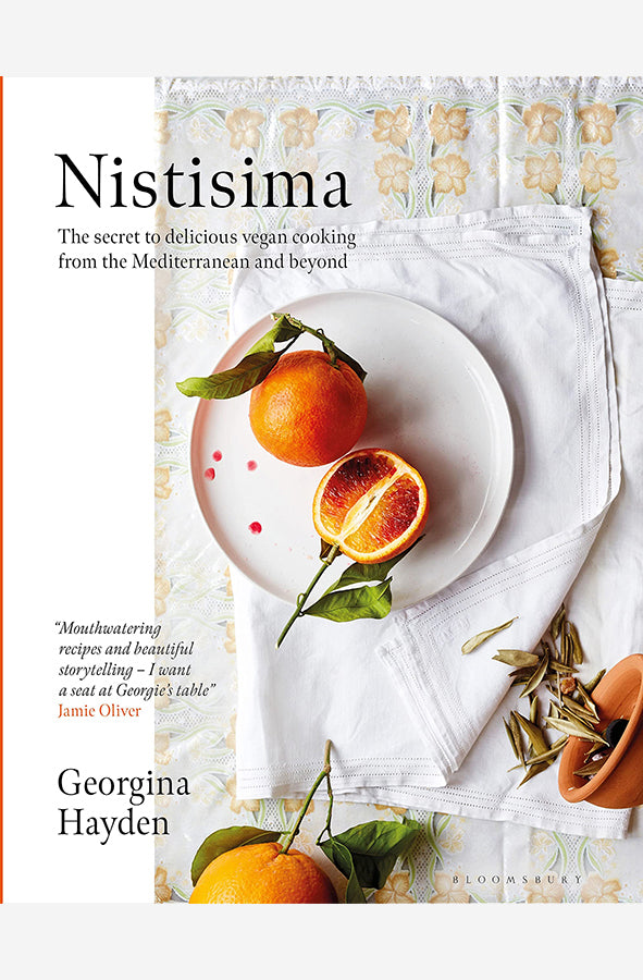 Book cover of Nistisima by Georgina Hayden at Wild and the Sage, Galle, Sri Lanka