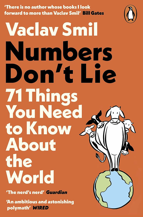Book cover of Numbers Dont Lie by Vaclav Smile at Wild and the Sage, Galle, Sri Lanka