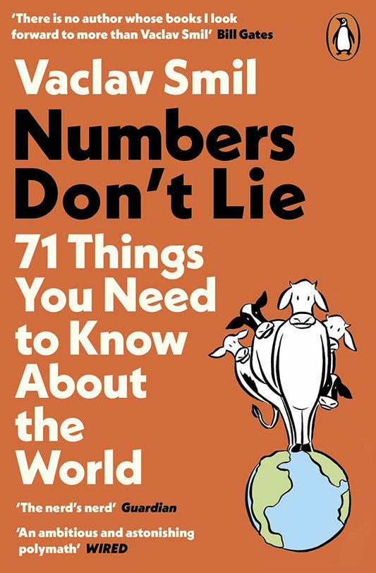 Book cover of Numbers Dont Lie by Vaclav Smile at Wild and the Sage, Galle, Sri Lanka
