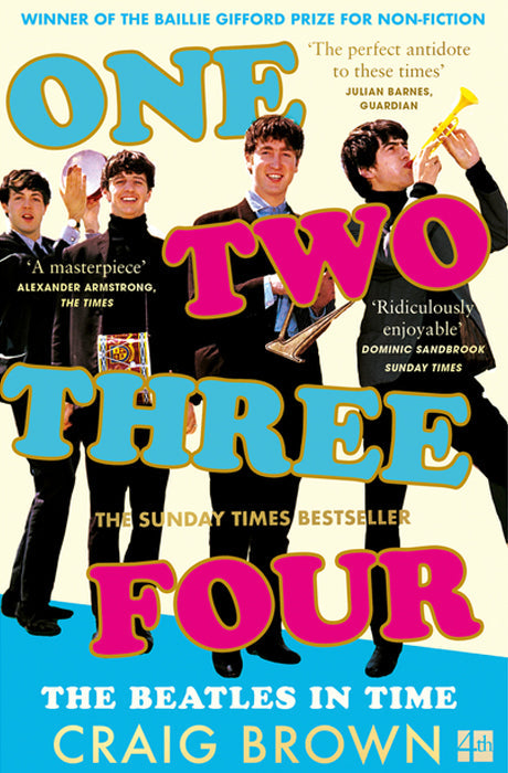 Book cover of One Two Three Four: The Beatles in Time by Craig Brown at Wild and the Sage, Galle, Sri Lanka