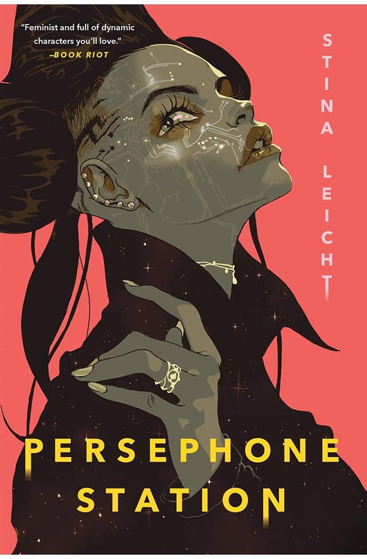 Book cover of Persephone Station by Stina Leicht at Wild and the Sage, Galle, Sri Lanka