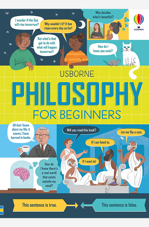 Book cover of Philosophy For Beginners by Rachel Firth, Minna Lacey, Jordan Akpojaro at Wild and the Sage, Galle, Sri Lanka