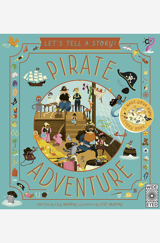 Book cover of Pirate Adventure by Lily Murray at Wild and the Sage, Galle, Sri Lanka