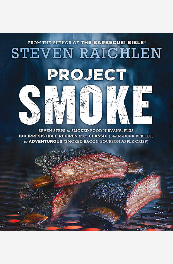 Book cover of Project Smoke by Steven Raichlen at Wild and the Sage, Galle, Sri Lanka