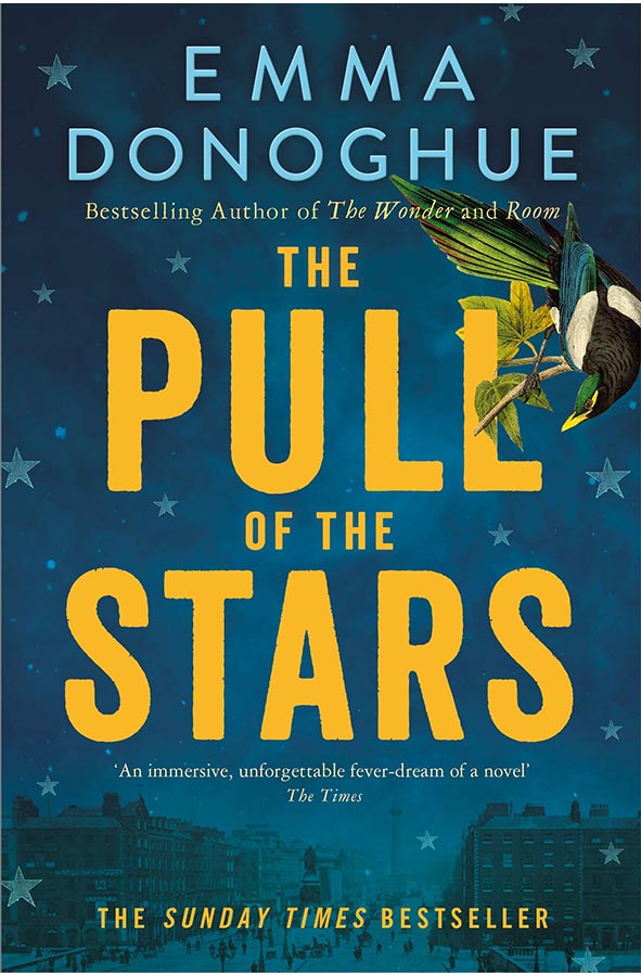 Book cover of Pull of the Stars by Emma Donoghue at Wild and the Sage, Galle, Sri Lanka