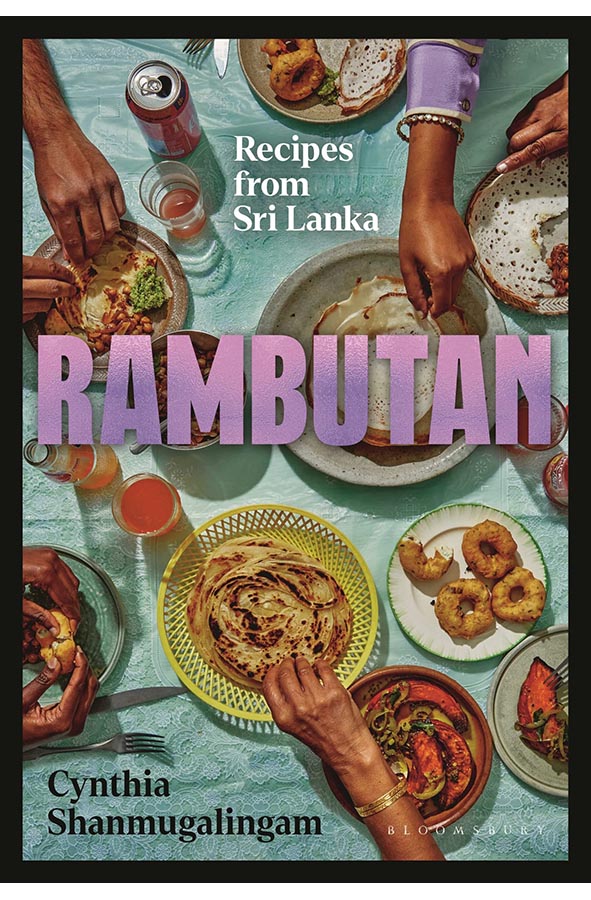 Book cover of Rambutan by Cynthia Shanmugalingam at Wild and the Sage, Galle, Sri Lanka