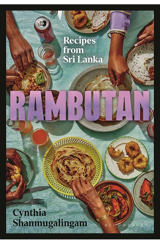 Book cover of Rambutan by Cynthia Shanmugalingam at Wild and the Sage, Galle, Sri Lanka