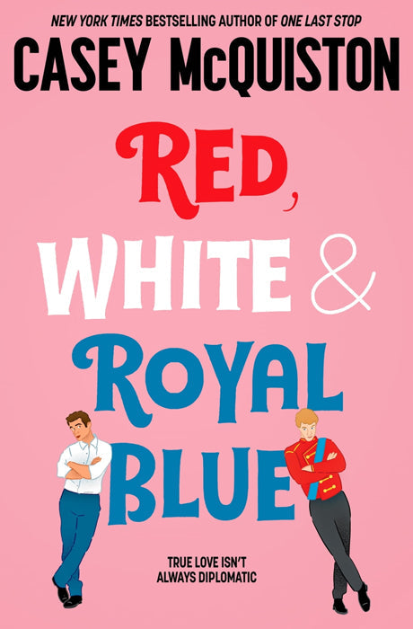 Book cover of Red, White and Royal Blue by Casey McQuiston at Wild and the Sage, Galle, Sri Lanka