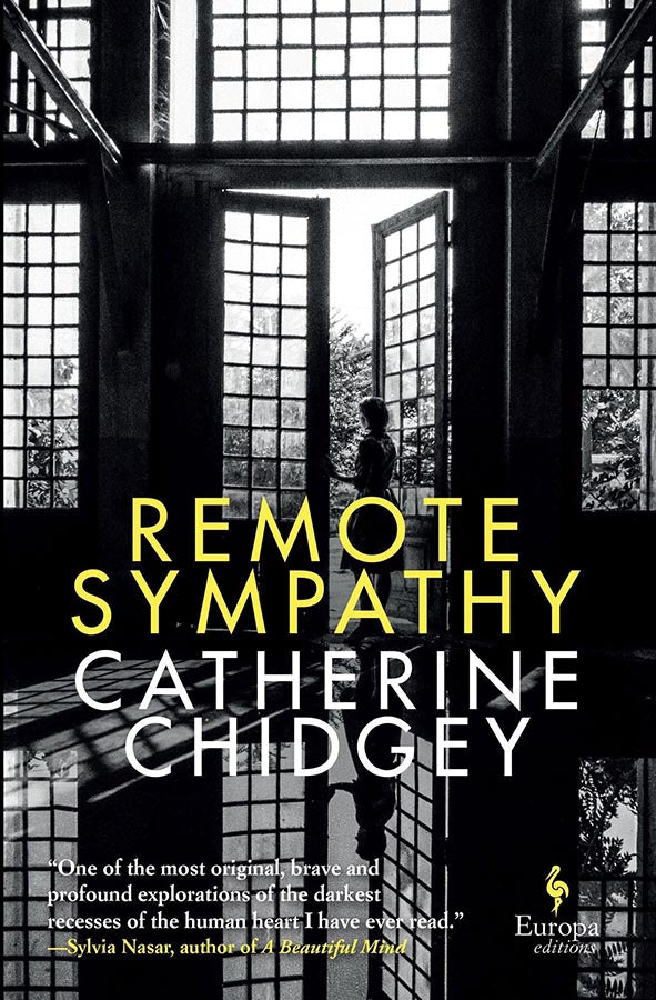 Book cover of Remote Sympathy by Catherine Chidgey at Wild and the Sage, Galle, Sri Lanka