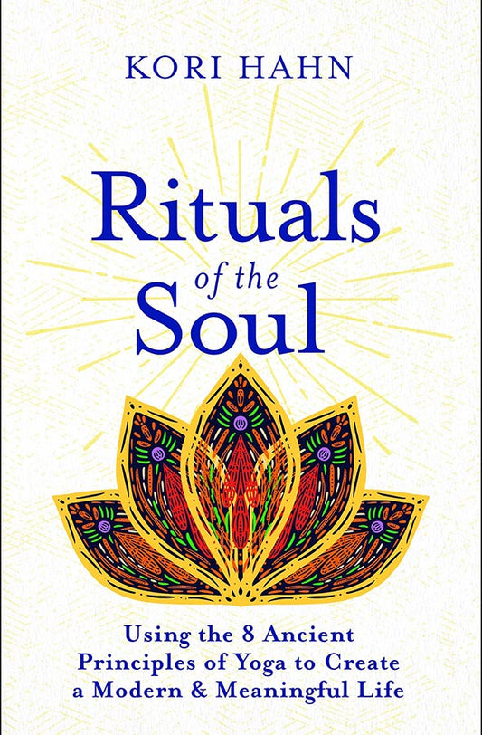 Book cover of Rituals of the Soul by Kori Hahn at Wild and the Sage, Galle, Sri Lanka