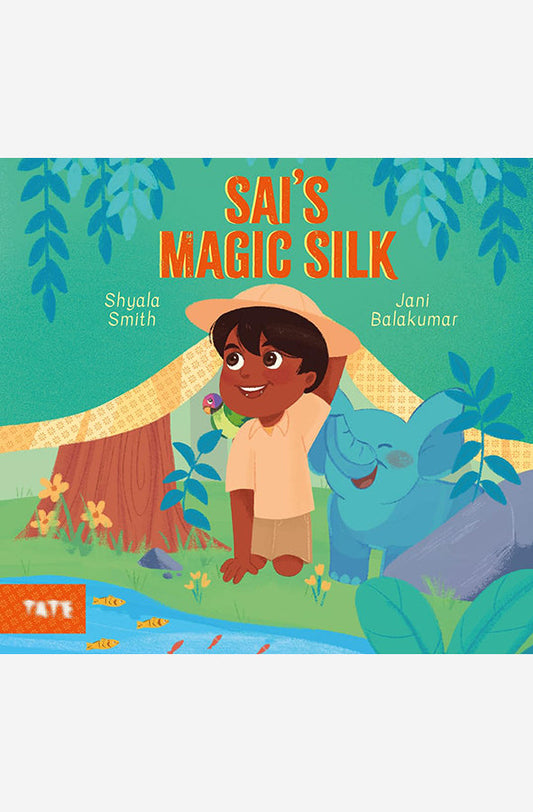 Book cover of Sais Magic Silk by Shyala Smith at Wild and the Sage, Galle, Sri Lanka