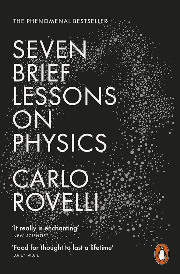 Book cover of Seven Brief Lessons on Physics by Carlo Rovelli at Wild and the Sage, Galle, Sri Lanka