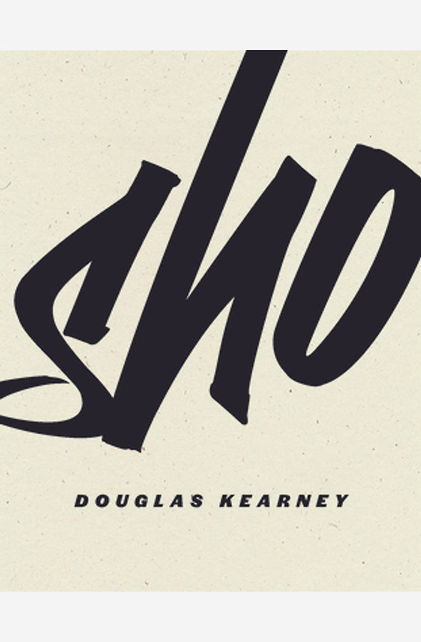 Book cover of Sho by Douglas Kearney at Wild and the Sage, Galle, Sri Lanka