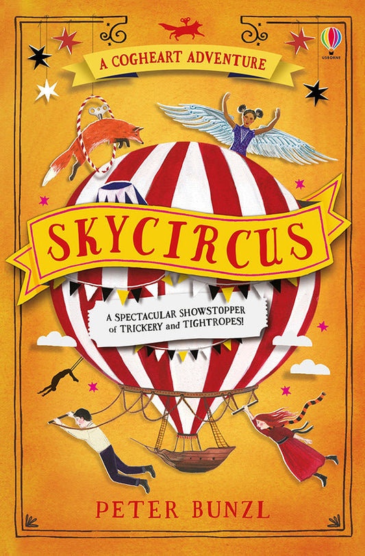 Book cover of Skycircus by Peter Bunzl at Wild and the Sage, Galle, Sri Lanka