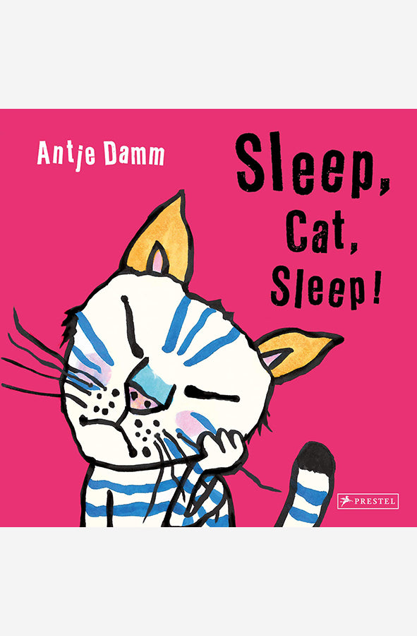 Book cover of Sleep, Cat, Sleep by Antje Damm at Wild and the Sage, Galle, Sri Lanka