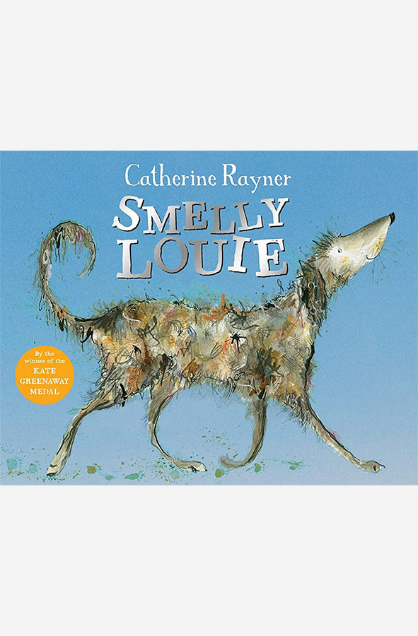 Book cover of Smelly Louie by Catherine Rayner at Wild and the Sage, Galle, Sri Lanka