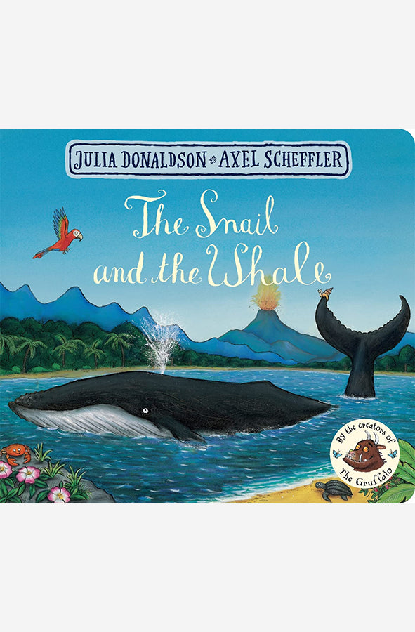Book cover of Snail and the Whale by Julia Donaldson at Wild and the Sage, Galle, Sri Lanka