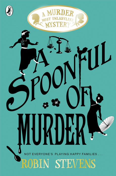 Book cover of Spoonful of Murder by Robin Stevens at Wild and the Sage, Galle, Sri Lanka