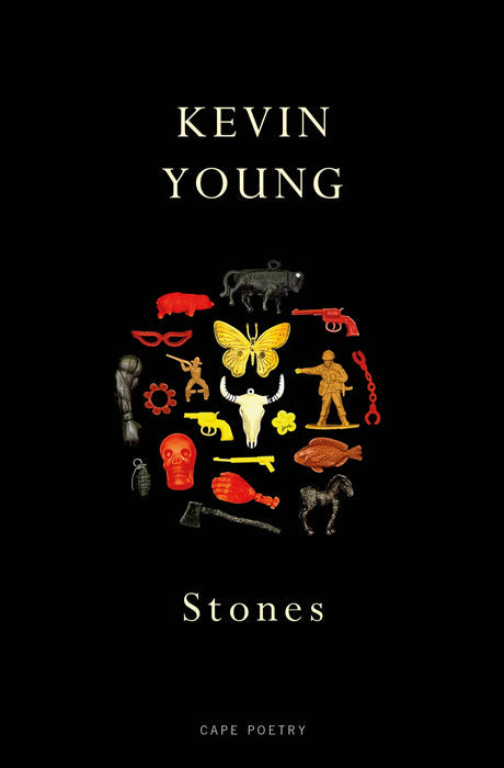 Book cover of Stones by Kevin Young at Wild and the Sage, Galle, Sri Lanka