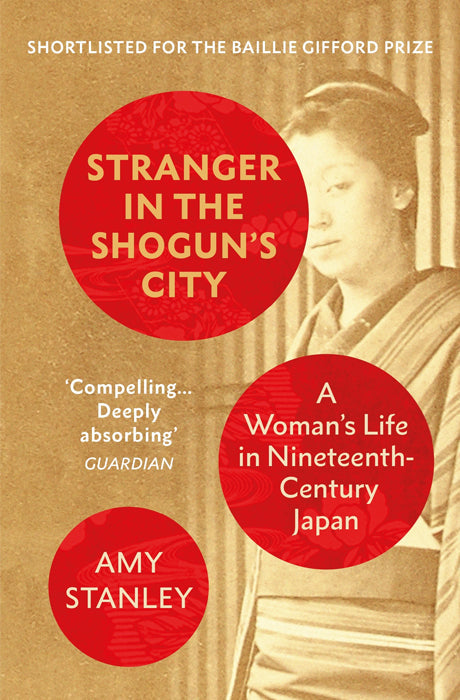 Book cover of Stranger in the Shogun's City by Amy Stanley at Wild and the Sage, Galle, Sri Lanka