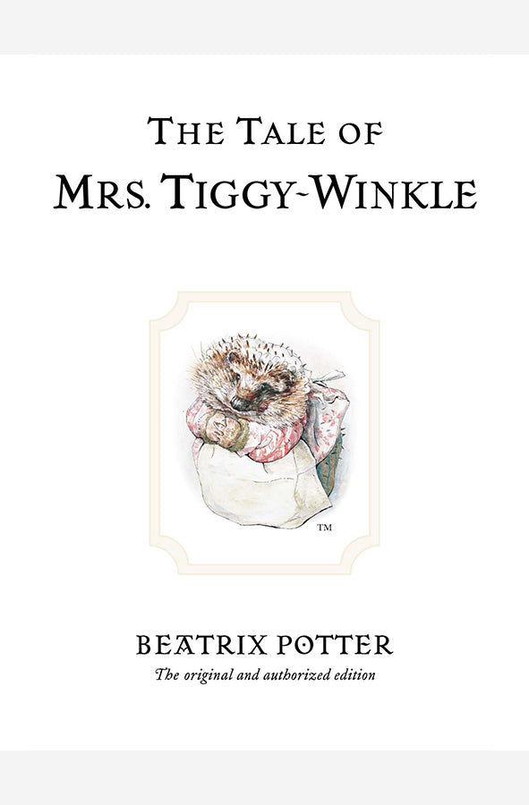 Book cover of Tale of Mrs Tiggy Winkle 6 by Beatrix Potter at Wild and the Sage, Galle, Sri Lanka
