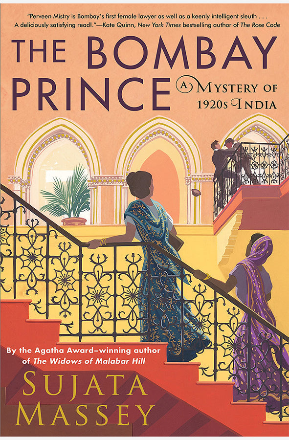 Book cover of The Bombay Prince by Sujata Massey at Wild and the Sage, Galle, Sri Lanka