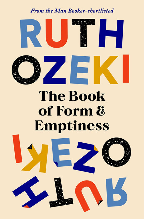 Book cover of The Book of Form and Emptiness by Ruth Ozeki at Wild and the Sage, Galle, Sri Lanka