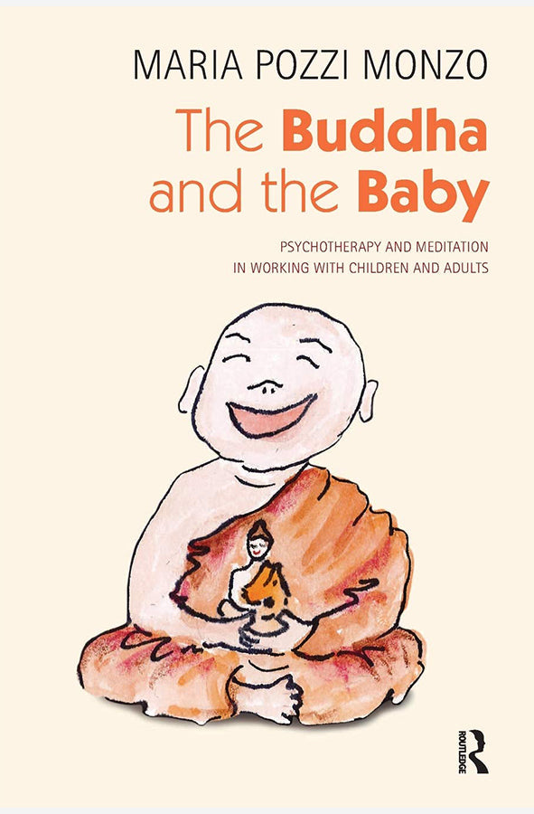 Book cover of The Buddha and the Baby by Pozzi Monzo at Wild and the Sage, Galle, Sri Lanka