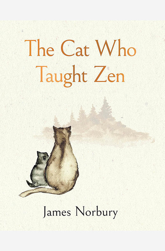 Book cover of The Cat Who Taught Zen by James Norbury at Wild and the Sage, Galle, Sri Lanka