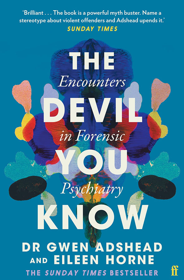 Book cover of The Devil You Know by Gwen Adshead at Wild and the Sage, Galle, Sri Lanka