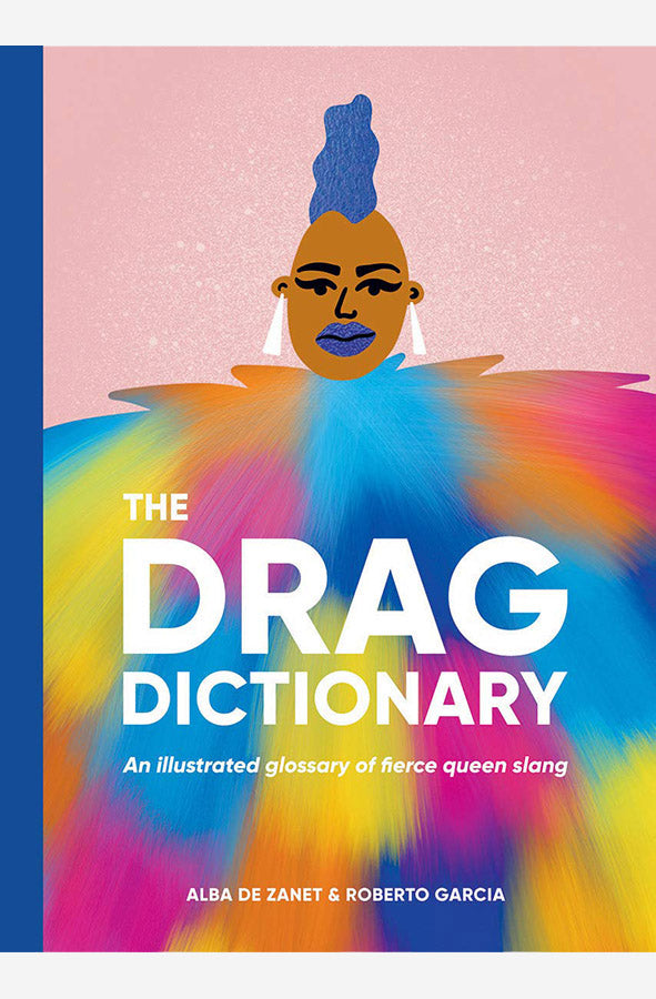 Book cover of The Drag Dictionary by De Zanet, Alba at Wild and the Sage, Galle, Sri Lanka