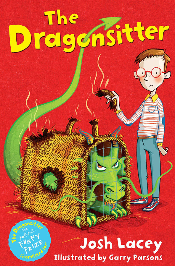 Book cover of The Dragonsitter by Josh Lacey at Wild and the Sage, Galle, Sri Lanka