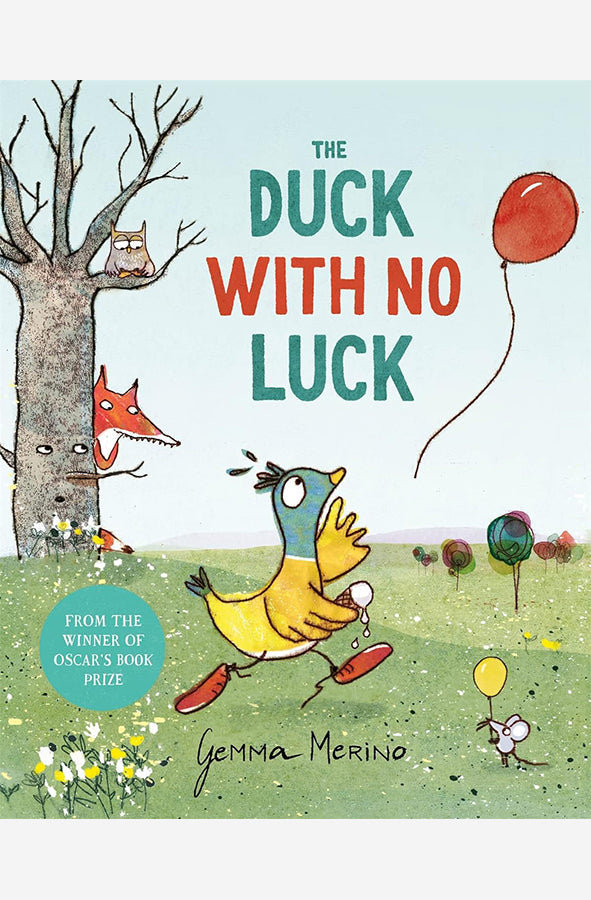 Book cover of The Duck with No Luck by Gemma Merino at Wild and the Sage, Galle, Sri Lanka