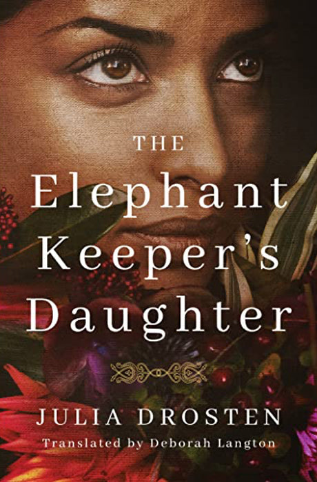 Book cover of The Elephant Keeper's Daughter by Julia Drosten at Wild and the Sage, Galle, Sri Lanka