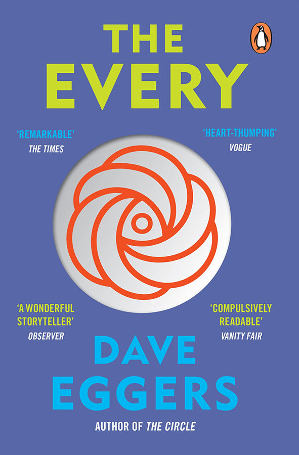 Book cover of The Every by Dave Eggers at Wild and the Sage, Galle, Sri Lanka