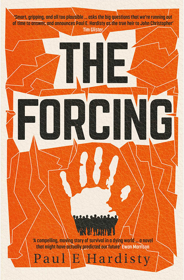 Book cover of The Forcing by Paul E. Hardisty at Wild and the Sage, Galle, Sri Lanka